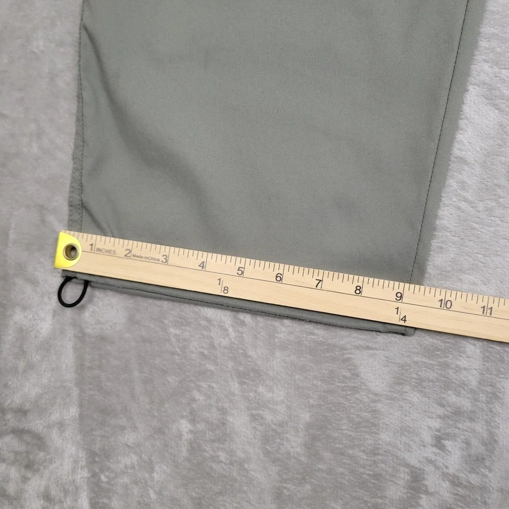 Prana Stretch Zion Field Pants Mens 2XL 42x32 Olive Green Outdoors Vented Hiking